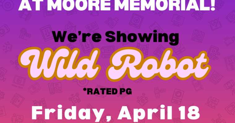 Family Movie on Friday, April 18 at 2pm