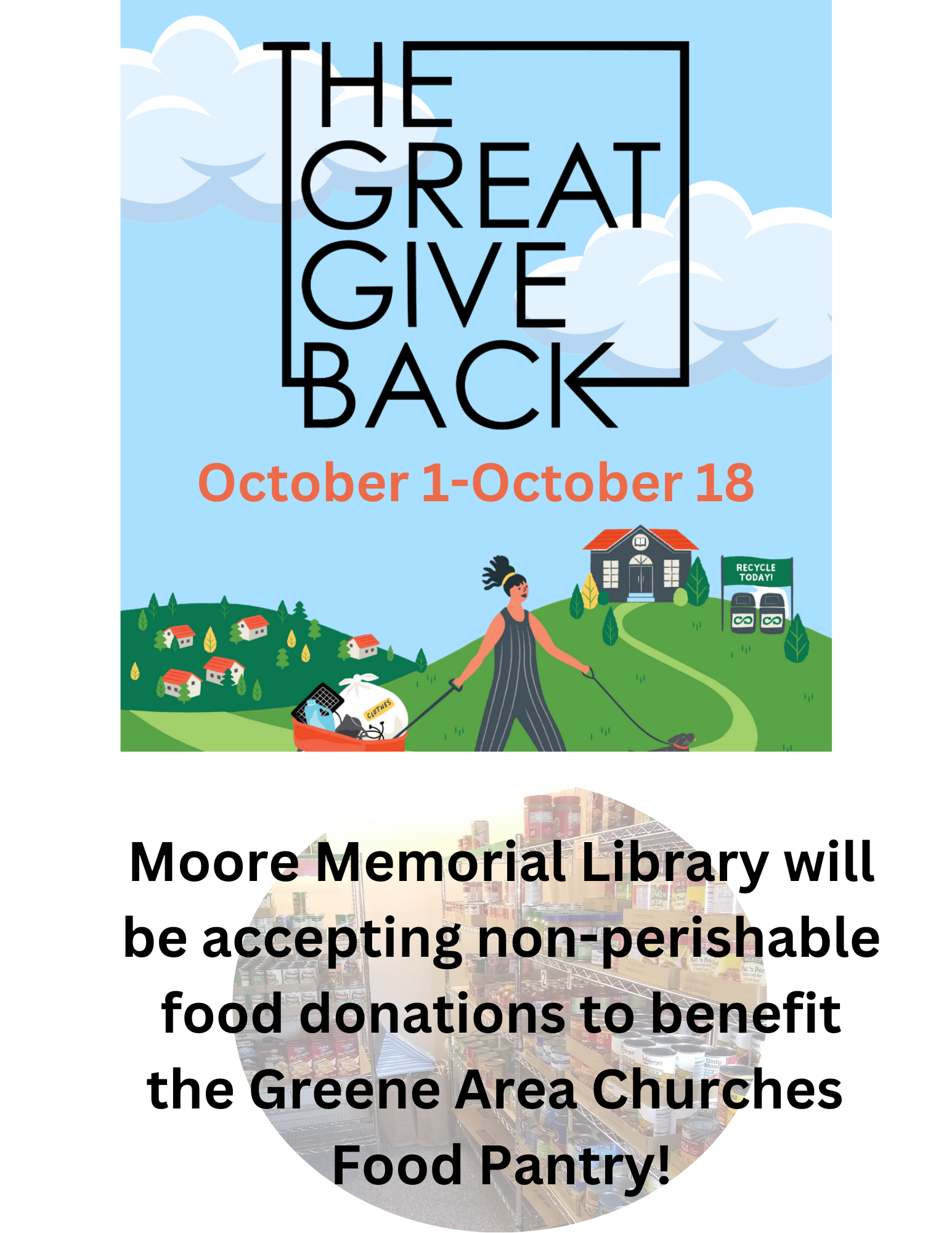 The Great Give Back ~ October 1st-October 18