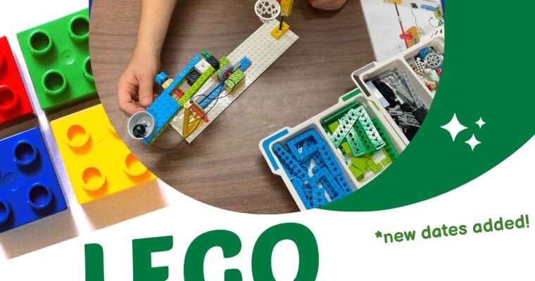 New On-Going Lego Group ~ Every Tuesday Afternoon