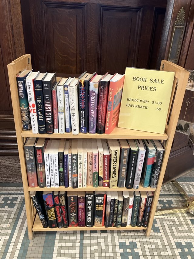 Ongoing Book Sale!