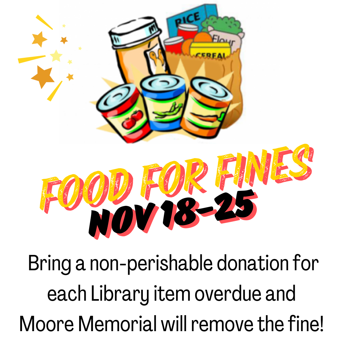 Food For Fines: November 18-25