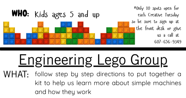 Summer Reading Program and Events LEGO Group!
