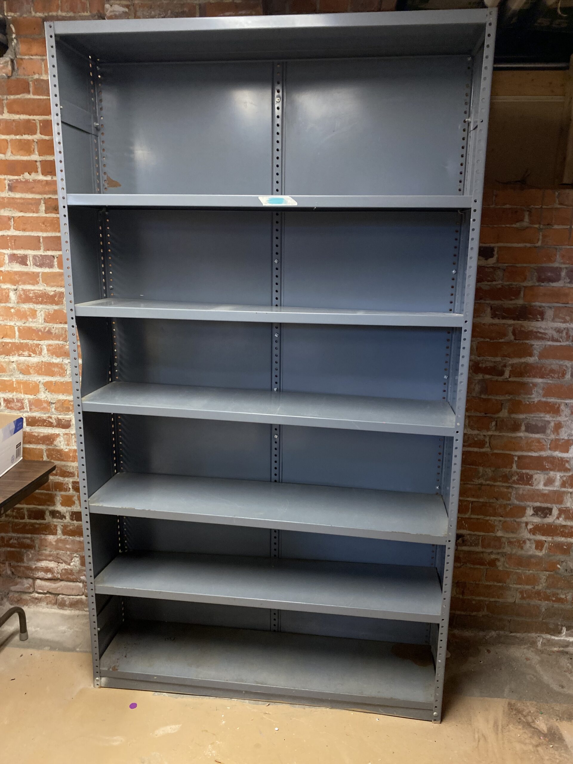 Multiple Metal Shelving Units for Sale – Inquire Within