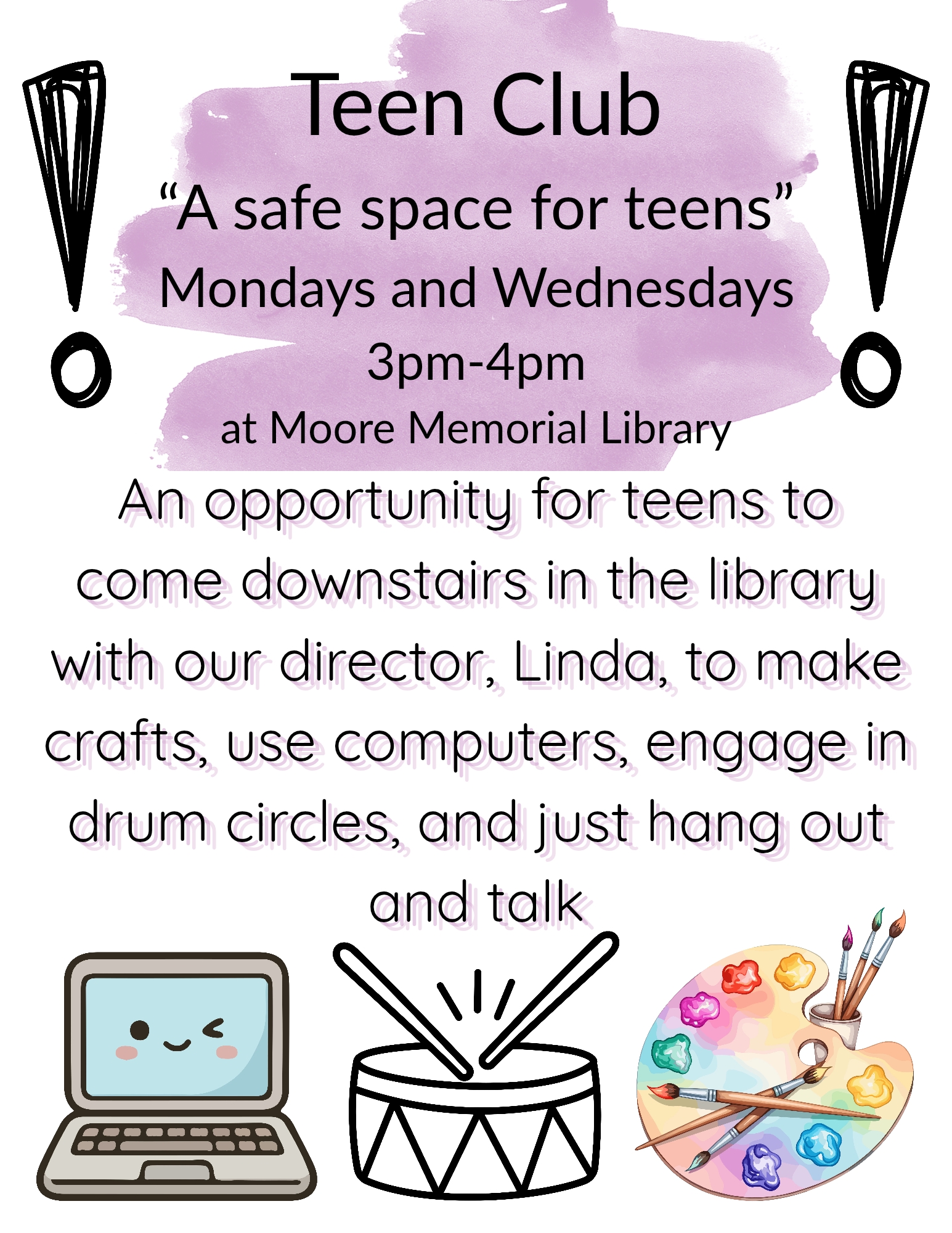 Now Hosting Teen Club